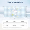 thumbnail image 7 of Cinnamoroll Quick Dry Sand Free Microfiber Beach Towel for Adults, 31.5"x63" Oversized Super Absorbent Lightweight Camping Towel for Traveling Swimming Sports, 7 of 7
