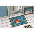 thumbnail image 2 of Carolines Treasures BB8518MAT Mermaid Swimming Door Mat Indoor Rug or Outdoor Welcome Mat 18x27 Doormat  18H X 27W, 2 of 2