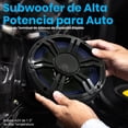 thumbnail image 4 of Bocina para Carro de 6.5'' SVC Pyle, 150W, 4 Ohms, Componente de Bajos Medios, Bocinas de Sonido de Audio para Estéreo de Auto con Suspensión de Espuma Tratada, Diseñado para Sistemas Personalizados, 4 of 7