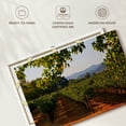 thumbnail image 6 of Elephant Stock Napa Vineyard Sunset Wall Art - Horizontal Canvas Wall Art - Dining Room Wall Decor - Nature Canvas - Brown And Orange Decor - 30" x 20", 6 of 8