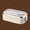 Beige, variant on CSSJKYJ Stainless Steel Bento Box for Adults,Japanese Leakproof Lunch Box Divided Food Meal Storage Containers Set Stackable 2 Layer for Picnic Beige(Single-layer)
