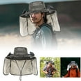 thumbnail image 2 of Solar Fan Hat for Men & Women – Wide Brim UPF 50+ Sun Hat with Dual USB/Solar Powered Fans, Breathable Outdoor Fishing Hat for Hiking, Camping & Beach (Adjustable Chin Strap), 2 of 4