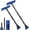 Blue, variant on 36" Car 3-in-1 Snow Brush, Detachable & Extendable Ice Scraper with Wide Foam Head & Ergonomic Grip, Lightweight Aluminum Snow Removal Tools Windshield & Paint Safe Shovel for Vehicle (Blue)