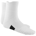 thumbnail image 3 of Calcetines deportivos de baloncesto para hombre, calcetines transpirables en tubo, transpiración, toalla gruesa, fondo blanco y negro, 3 of 14
