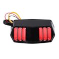 thumbnail image 2 of Tail Brake Light,LED Motorcycle Taillight Turn Tail Lamp Assembly Motorcycle Turn Signal Professionally Tested, 2 of 14