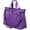 Purple, variant on Beach Tote Mesh Large Capacity Casual Travel Bag Handbag Lightweight Waterproof For Women Summer Vacation Indoor Outdoor