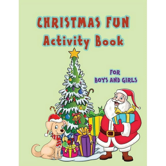 Christmas Fun Activity Book for Boys and Girls (Paperback)