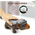 thumbnail image 5 of Xekoro Dog Plush Toys for Aggressive Chewers, Indestructible Dog Squeaky Toys with Crinkle Paper, Durable Teething Chew Toys for Medium and Large Breed (Grey), 5 of 6