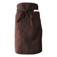 thumbnail image 3 of Kitchen Cotton Bow Short Half Waist Apron Bar Pub Cafe Server Waiter Waitress, 3 of 5