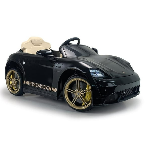 Montable eléctrico INJUSA Porsche Taycan Black Special Edition 12V