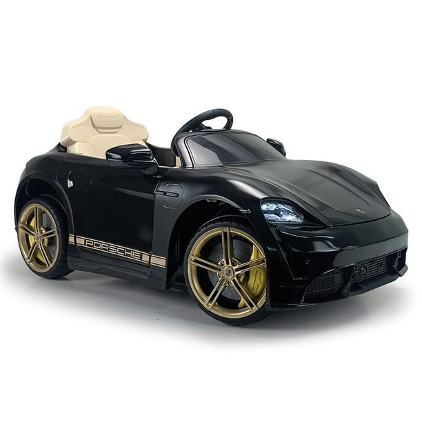 Montable eléctrico INJUSA Porsche Taycan Black Special Edition 12V