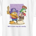 thumbnail image 3 of Garfield - Will Trade Dog For Candy - Women's Short Sleeve Graphic T-Shirt, 3 of 5