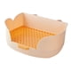 thumbnail image 5 of Bandeja sanitaria para mascotas, accesorios para jaulas de animales, inodoros para mascotas, entrenador de orinal para conejos. Naranja, 5 of 9