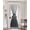 Gray, variant on Navy Blue Ombre Blackout Door Curtains for French, Glass,Front, Back, Patio Door, Teal White Gradient Modern Abstract Art Thermal Insulated Rod Pocket Window Curtain Drapes With Tiebacks 25"x40"