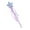 Purple, variant on AUDeals Sequins MagicWand with Five-Pointed Star Sparkly Fairy Princess Wand Dress Up Toy for Girls Birthday Party Favors Gift