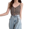 thumbnail image 2 of Camiseta sin mangas con cuello en V, camiseta sin mangas de punto con cuello en V para mujer, camisetas para mujer, máxima confiabilidad, 2 of 9