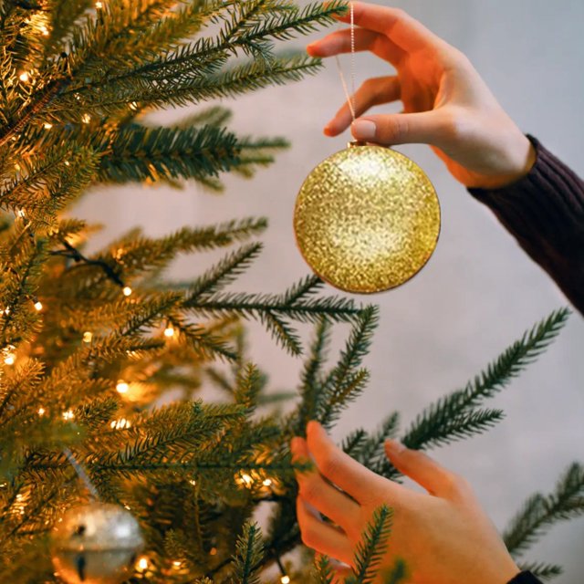 Colorful Christmas Light Powder 44PCS Pendants Christmas Tree Decoration Scene Layout Props Party Dresses for Girls Party Decorations Theme Birthday Party Dresses for Teens Event Wristbands 1000 Count