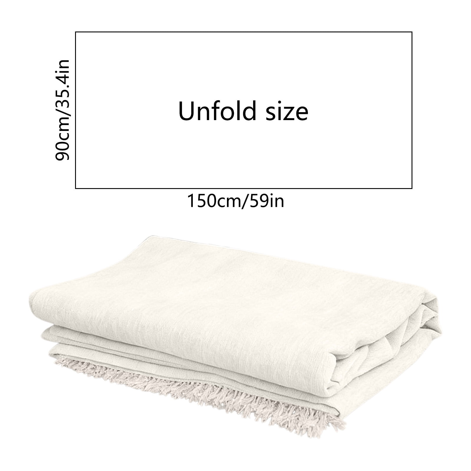 Lunxisen 2 Pcs Couch Cover Sheet Blanket, Oversized Reversible Couch Covers, Extra Large Furniture Decoration Cover Sofa Slipcovers, Sectional Protector for Cats Dogs(150*90cm)
