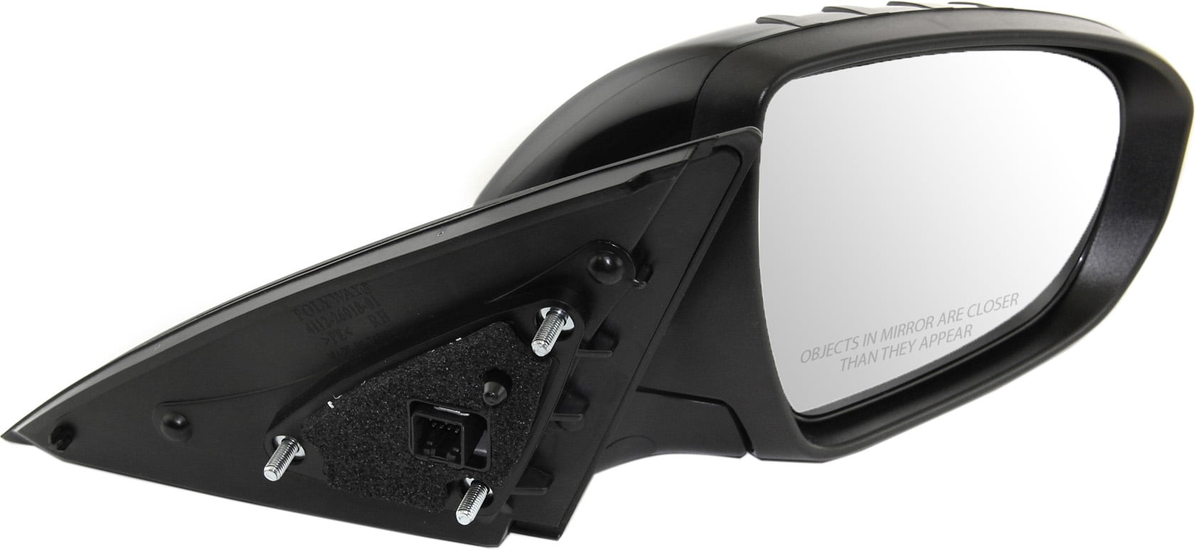 Kool Vue Side View Mirror Right Passenger Side Heated Paintable, for 2012-2013 Kia Optima
