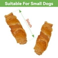 thumbnail image 3 of MON2SUN Chicken Wrapped Peanut Butter Rolls Small Dog Treats, 21.16 oz (16 Count), 3 of 10
