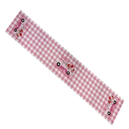 

Valentine s Day Table Runner 13x70 Inch Table Runner Valentine s Day Party Table Runner Decoration