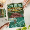 thumbnail image 2 of Lantern Press 1000 Piece Jigsaw Puzzle, Santa Barbara, California, Surf Shop Vintage Sign, 2 of 5