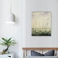 thumbnail image 3 of ONETECH Beige Botanical Wall Art Dandelion Canvas Artwork Farmhouse Plant Pictures Pampas Grass Canvas Boho Plant Pictures Landscape Plant Wall Art Wildflower Painting on Canvas for Living, 3 of 4