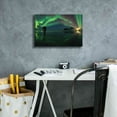 thumbnail image 5 of Epic Graffiti 'Person On Ice During Northern Lights' by Epic Portfolio, Giclee Canvas Wall Art, 18"x12", 5 of 8