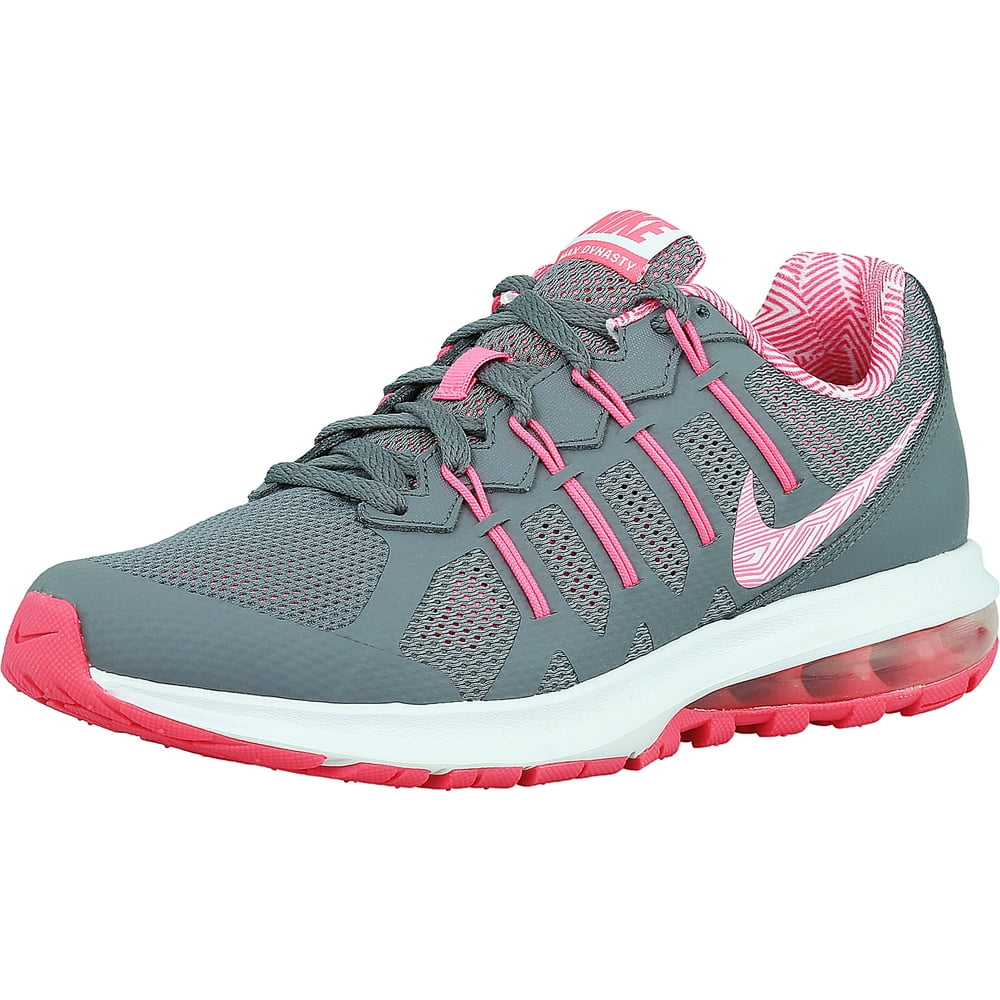 Nike - Nike Women's Air Max Dynasty Cool Grey / Pink Blast-White Ankle ...