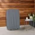 thumbnail image 2 of COVERS&ALL Outdoor Zero Gravity Chair Covers, Made of 18 Oz, 100% UV & Weather-Resistant Cover Max PVC Coated Fabric with Elastic for Snug Fit (33" W x 37" H x 9" D Inches, Grey), 2 of 6