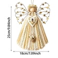 thumbnail image 3 of Angel Fabric Hanging DIY Kit, Fabric Angel Craft Kit for Adults, 3 of 4