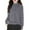 Grey, variant on Ediodpoh Knitted Cardigan for Women Sweater Outerwear Casual Long Sleeve Open Front Coat Comfortable Soft Warm Thin Dark Purple
