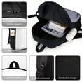 thumbnail image 4 of Hunter × Hunter Backpack, Large Capacity Daypack Backpack, 17 Inch Laptop Backpack For College Work Travel, 4 of 9