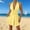 Yellow, variant on Elvqul Womens Dresses Halter Mini Dresses Spaghetti Strap Sleeveless Summer Pullover Yellow A-Line Dresses for Juniors Plian