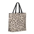 thumbnail image 3 of Large-Capacity Zipper Single-Shoulder Convenience Bag 15.7×19.6 Inches, Wear-Resistant And Water-Repellent, Can Be Carried By Hand Or On One Shoulder Leopard_1, 3 of 8