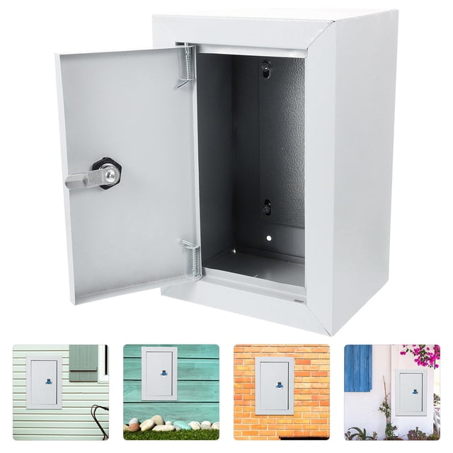 ORDDIART Power Junction Box Meter Box Iron White Safe Operation Hotel Installation 1Pcs