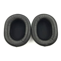 Apooke Universal Oval Replacement Lambskin EarPads 70x90mm 75x95mm Foam Ear Pads Cushion for Large Over Ear for ATH Headphone