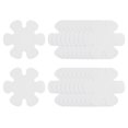 thumbnail image 1 of 20uds Pegatinas Antideslizantes para Baño Unique Bargains Transparente 3.94' Cinta Flor, 1 of 7