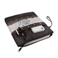 thumbnail image 3 of HELLHERO Bible Case Bag Carrying Book Case Book Protection Protector Wrap Bag Washable with Book Organzoer Holder 8.66 x 11.42, Butterflies, 3 of 8