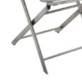 thumbnail image 3 of Benzara Industrial Styled Metal Folding Chair, 3 of 5