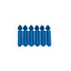 thumbnail image 4 of Mini moldes de silicona para cubitos de hielo con tapas (azul marino), estrechos y largos, fáciles de empujar y colocar, para hacer 6 botellas de agua, adecuados para llenar bebidas embotelladas, 4 of 5