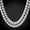 11mm, variant on Big Chunky HipHop Chain For Men Link Silver Stainless Steel Heavy Necklace Gift