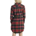 thumbnail image 4 of Legendary Whitetails Women's Open Spaces Flannel Long Sleeve Button Up Dress, 4 of 8