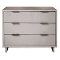 thumbnail image 6 of Manhattan Comfort Granville Light Grey 5-Drawer Tall Dresser and 3-Drawer Standard Dresser (Set of 2), 6 of 18