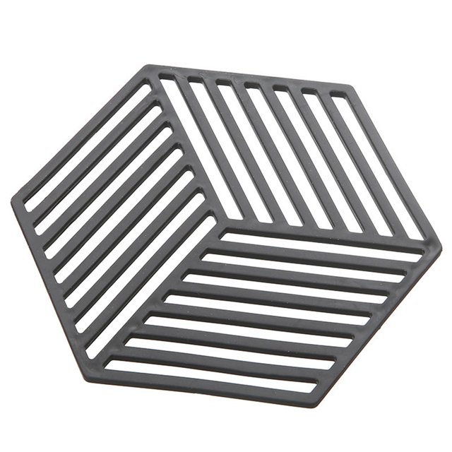 CAROOTU Hexagonal Table Insulation Pad Multifunctional Heat-Resistant Non-Slip Coasters for Home Kitchen Restaurant