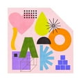 thumbnail image 3 of Wang, Melissa 15x15 Black Modern Framed Museum Art Print Titled - Love is Love II, 3 of 5