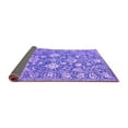 thumbnail image 2 of Ahgly Company Indoor Rectangle Persian Purple Bohemian Area Rugs, 8' x 10', 2 of 4