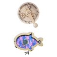 thumbnail image 1 of Kids Busy Board Basic Skill DIY Accessories for Children Boys and Girls Travel Toys Salvador Dali Material de tablero ocupado, 1 of 10