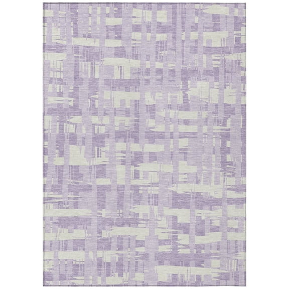 Dalyn Rugs Machine Washable Indoor/Outdoor Chantille Lavender 2'6" x 3'10" Rug