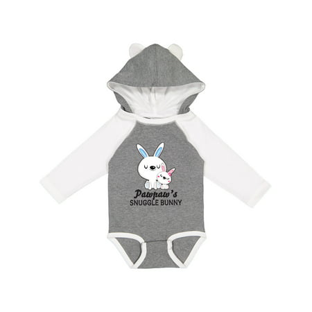 

Inktastic Pawpaws Snuggle Bunny Easter Gift Baby Girl Long Sleeve Bodysuit